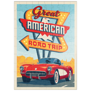 puzzleplate Great American Road Trip 100 Puzzle