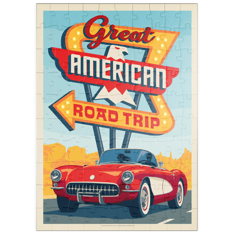 puzzleplate Great American Road Trip 100 Puzzle