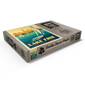 Alternative Darstellung des Puzzle-Motivs Great Lakes: Lake Erie – Puzzleteile: 1000