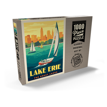 Great Lakes: Lake Erie 1000 Puzzle Schachtel Ansicht2