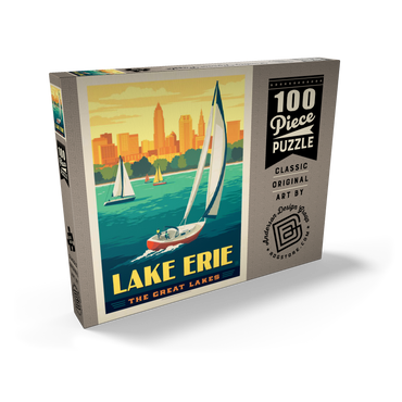Great Lakes: Lake Erie 100 Puzzle Schachtel Ansicht2