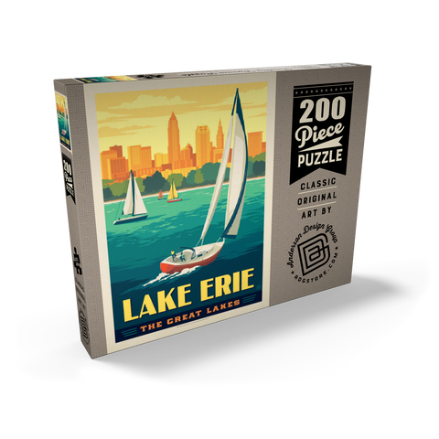Great Lakes: Lake Erie 200 Puzzle Schachtel Ansicht2