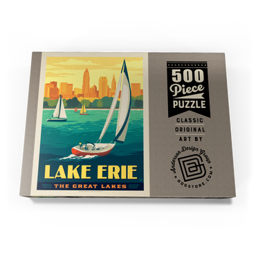 Great Lakes: Lake Erie 500 Puzzle Schachtel Ansicht3