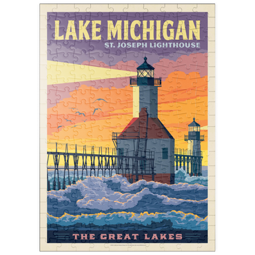 puzzleplate Great Lakes: Lake Michigan 200 Puzzle