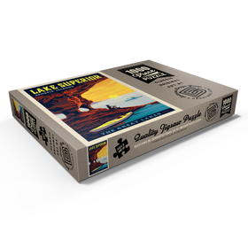 Alternative Darstellung des Puzzle-Motivs Great Lakes: Lake Superior – Puzzleteile: 1000
