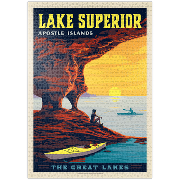 puzzleplate Great Lakes: Lake Superior 1000 Puzzle