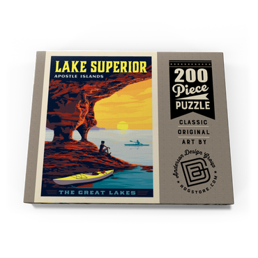 Great Lakes: Lake Superior 200 Puzzle Schachtel Ansicht3