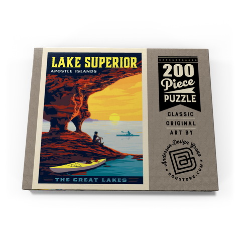 Great Lakes: Lake Superior 200 Puzzle Schachtel Ansicht3