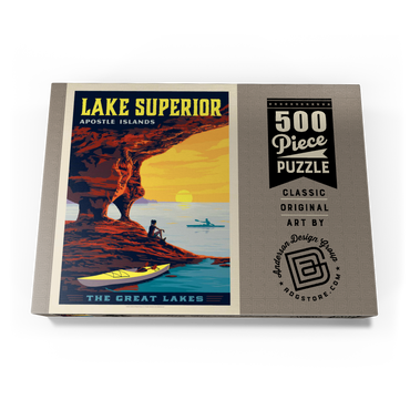 Great Lakes: Lake Superior 500 Puzzle Schachtel Ansicht3