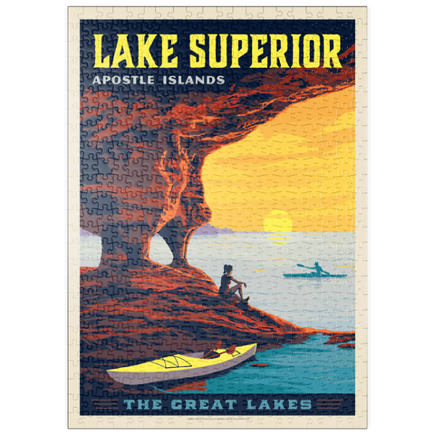 puzzleplate Great Lakes: Lake Superior 500 Puzzle