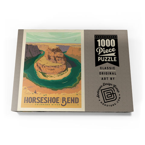 Horseshoe Bend, Arizona 1000 Puzzle Schachtel Ansicht3
