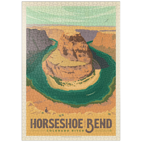 puzzleplate Horseshoe Bend, Arizona 1000 Puzzle