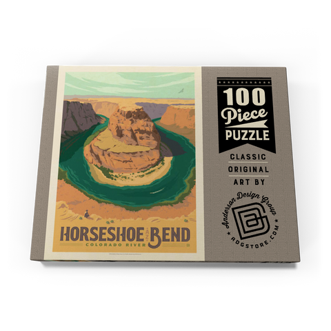 Horseshoe Bend, Arizona 100 Puzzle Schachtel Ansicht3
