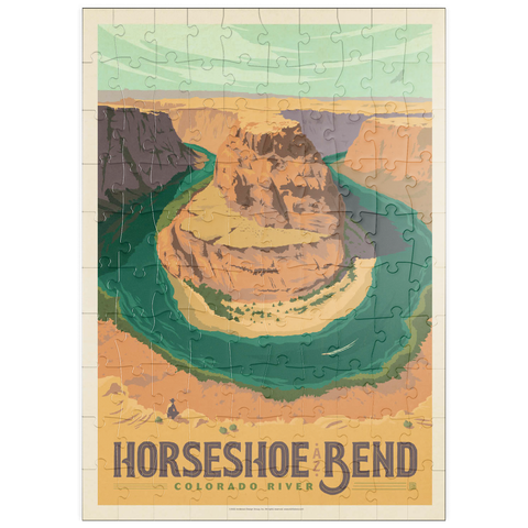 puzzleplate Horseshoe Bend, Arizona 100 Puzzle