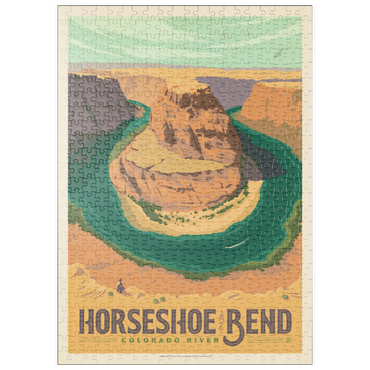 puzzleplate Horseshoe Bend, Arizona 500 Puzzle