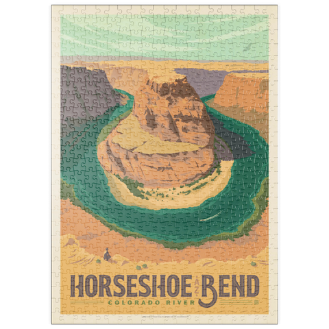 puzzleplate Horseshoe Bend, Arizona 500 Puzzle