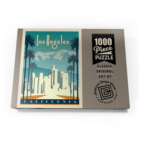 Los Angeles Skyline 1000 Puzzle Schachtel Ansicht3