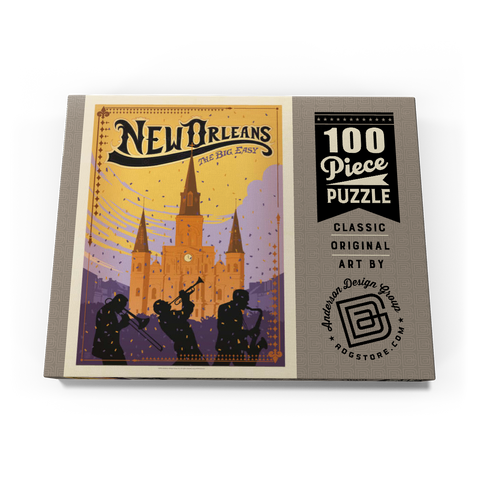 New Orleans: The Big Easy 100 Puzzle Schachtel Ansicht3