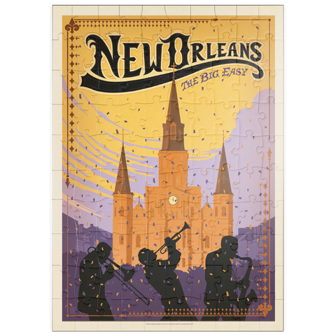 puzzleplate New Orleans: The Big Easy 100 Puzzle