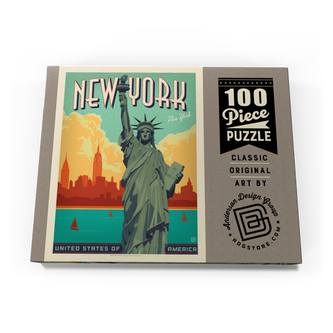 New York City: Lady Liberty 100 Puzzle Schachtel Ansicht3