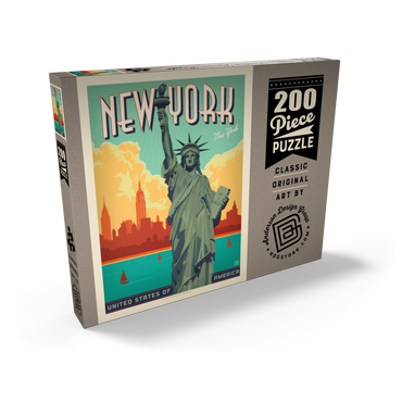 New York City: Lady Liberty 200 Puzzle Schachtel Ansicht2
