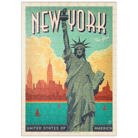 puzzleplate New York City: Lady Liberty 200 Puzzle
