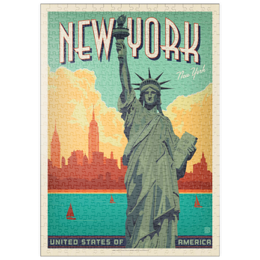 puzzleplate New York City: Lady Liberty 500 Puzzle