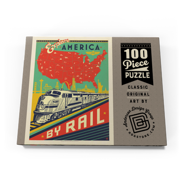 Explore America By Rail 100 Puzzle Schachtel Ansicht3