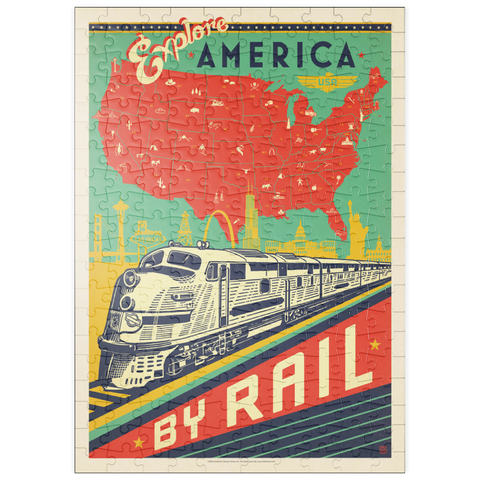 puzzleplate Explore America By Rail 200 Puzzle