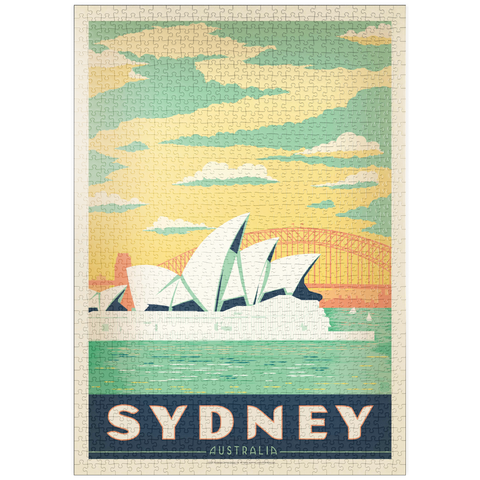 puzzleplate Australia: Sydney Harbor 1000 Puzzle