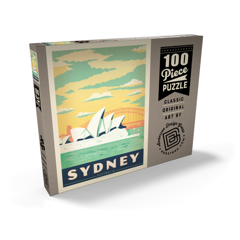 Australia: Sydney Harbor 100 Puzzle Schachtel Ansicht2
