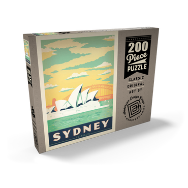 Australia: Sydney Harbor 200 Puzzle Schachtel Ansicht2