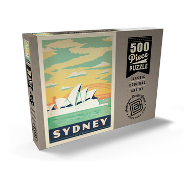 Australia: Sydney Harbor 500 Puzzle Schachtel Ansicht2