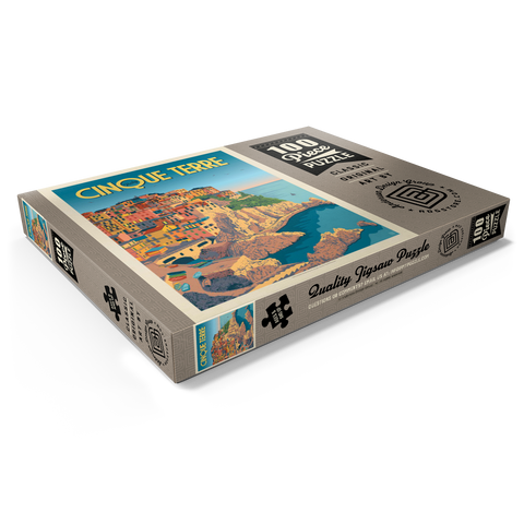 Italy: Cinque Terre 100 Puzzle Schachtel Ansicht1