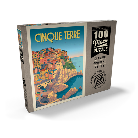 Italy: Cinque Terre 100 Puzzle Schachtel Ansicht2