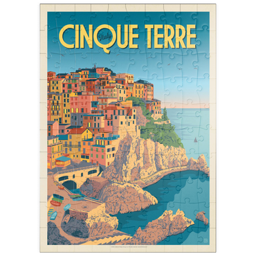 puzzleplate Italy: Cinque Terre 100 Puzzle