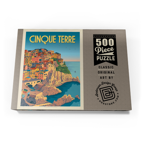 Italy: Cinque Terre 500 Puzzle Schachtel Ansicht3