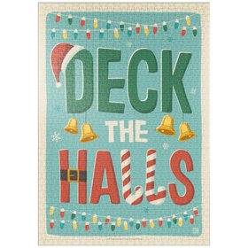 Darstellung des Puzzle-Motivs Deckt die Hallen! Vintage Poster – Puzzleteile: 1000