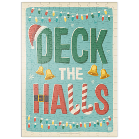 Darstellung des Puzzle Motivs Deckt die Hallen! Vintage Poster - Puzzleteile: 200