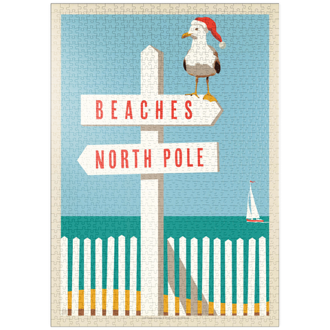 puzzleplate Beaches/North Pole 1000 Puzzle