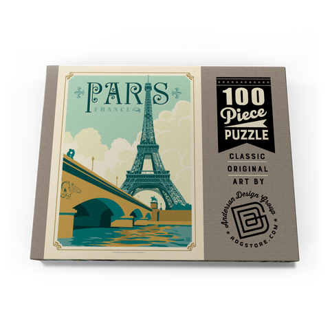 France: Paris 100 Puzzle Schachtel Ansicht3