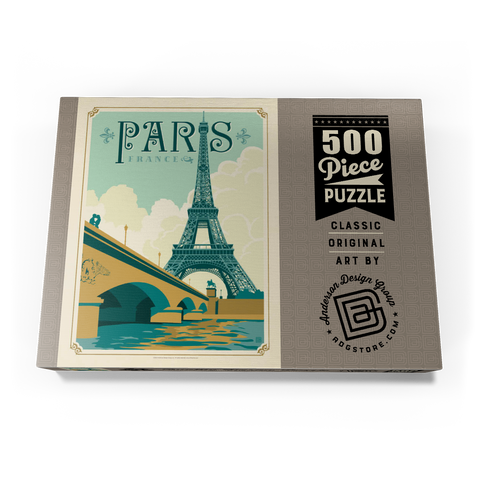 France: Paris 500 Puzzle Schachtel Ansicht3