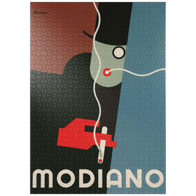 Darstellung des Puzzle-Motivs Béreny for Modiano – Puzzleteile: 1000