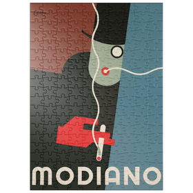 Darstellung des Puzzle-Motivs Béreny for Modiano – Puzzleteile: 200
