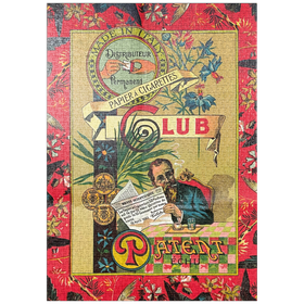 Darstellung des Puzzle-Motivs Club Patent Modiano – Puzzleteile: 1000
