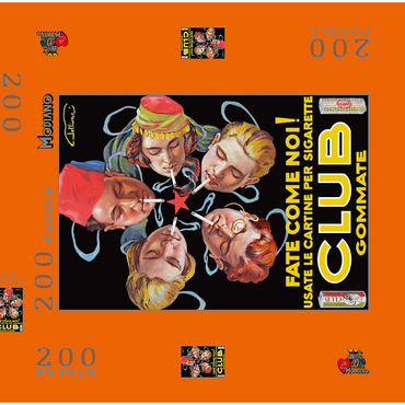 Club Modiano Do like us!  200 Puzzle Schachtel 3D Modell