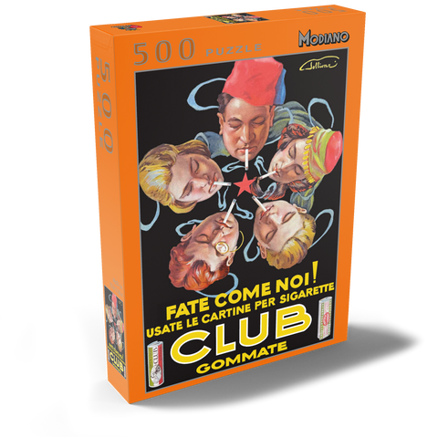 Club Modiano "Do like us!"  500 Puzzle Schachtel Ansicht2