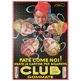 Darstellung des Puzzle-Motivs Club Modiano "Do like us!" – Puzzleteile: 500