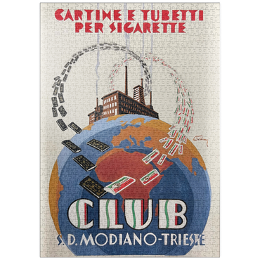 puzzleplate Club World Modiano 1000 Puzzle