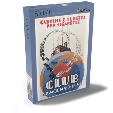Club World Modiano 500 Puzzle Schachtel Ansicht2